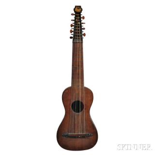 Appraisal: -string Romantic Guitar School of Edward Light c th Century