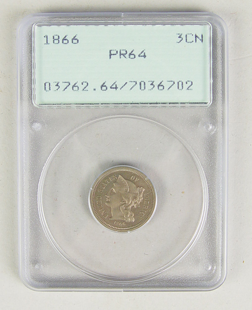 Appraisal: Proof -Cent Nickel This coin graded Proof by PCGS in