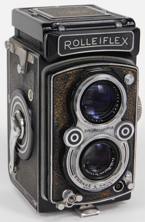 Appraisal: ROLLEIFLEX AUTOMAT TESSAR LENS MM F Rollei Rolleiflex Automat Model