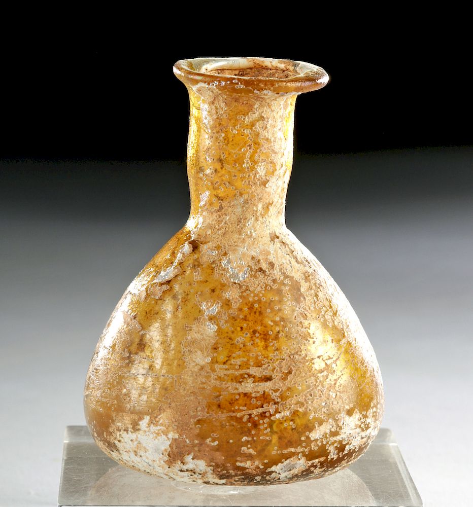 Appraisal: Roman Glass Vessel - Gorgeous Irridescence Roman Imperial Period ca