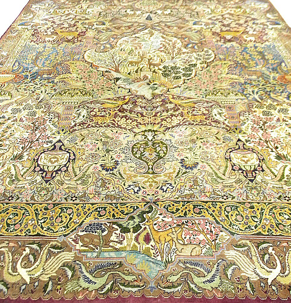 Appraisal: Indo-Tabriz Carpet India mid to late th century the large