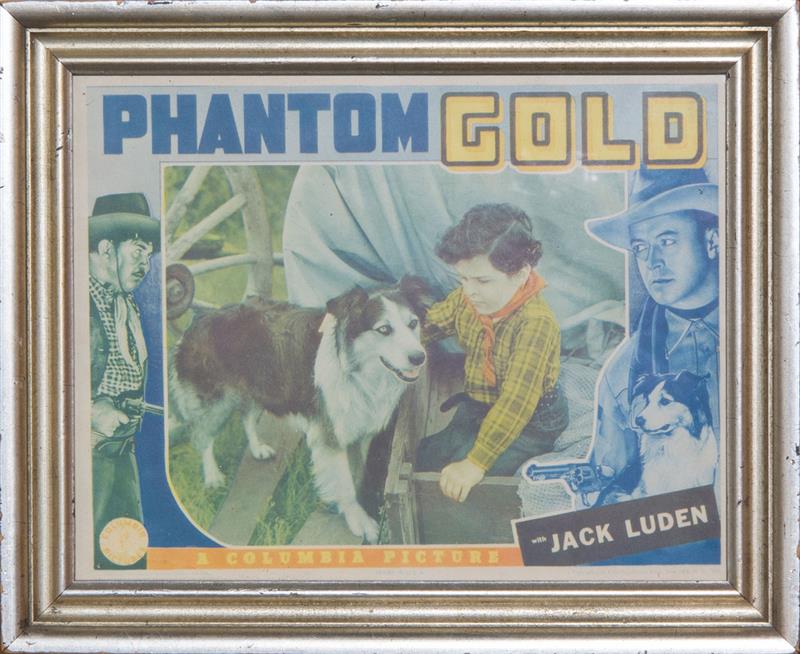 Appraisal: WESTERN MOVIE POSTER TH CENTURY COLUMBIA PICTURE'S PHANTOM GOLD Offset