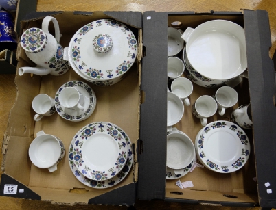 Appraisal: A collection of Midwinter Country Garden Tea dinner ware designed