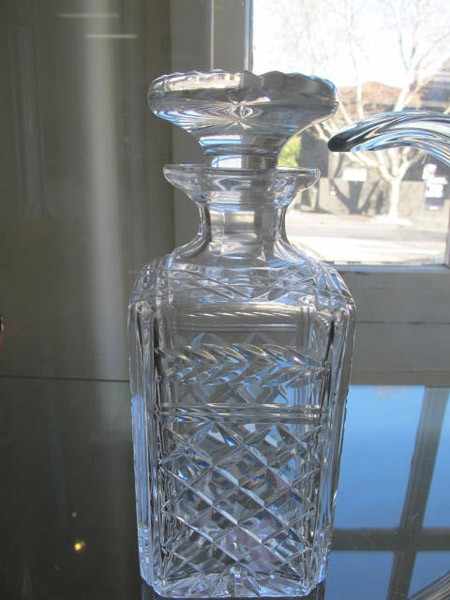 Appraisal: STUART CUT CRYSTAL DECANTER