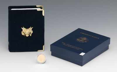 Appraisal: One-tenth Ounce Gold Proof Coin This proof version of a