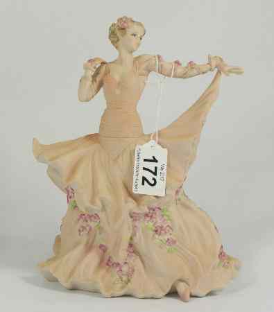 Appraisal: Coalport Danbury Mint Figure from the Romantic Voyages Collection Melanie