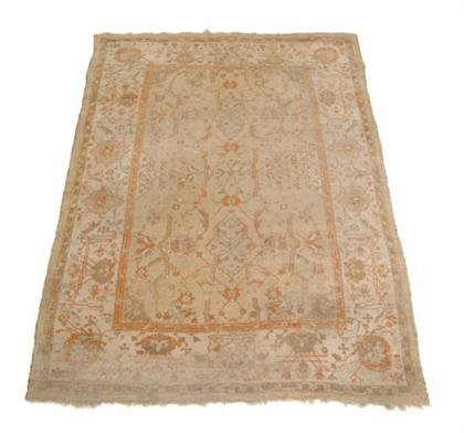 Appraisal: Oushak carpet west anatolia circa ft in x ft in