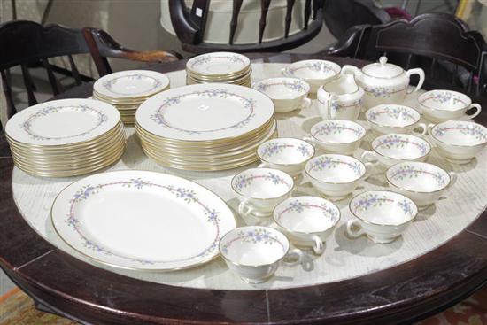 Appraisal: SET OF LENOX CHINA In the Belvidere pattern Ten dinner