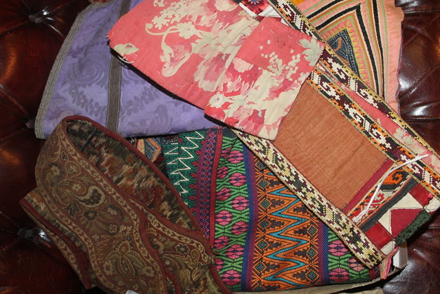 Appraisal: A COLLECTION OF INDIAN KAZAKHSTAN AND OTHER TEXTILES