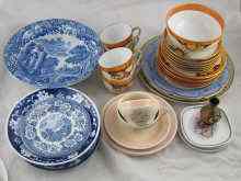 Appraisal: A quantity of ceramics including a deep bowl and two