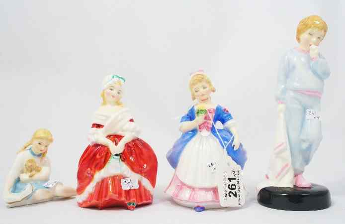 Appraisal: Royal Doulton Children figures My Pet HN Sleepy Darling HN