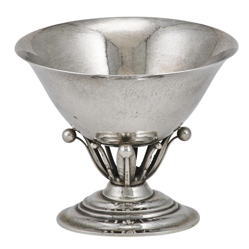 Appraisal: GEORG JENSEN DENMARK STERLING COMPOTE Condition Report Good condition light