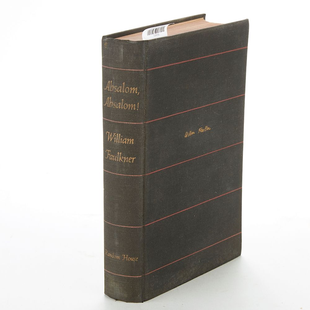 Appraisal: William Faulkner Absalom Absalom st Edition William Faulkner - Absalom