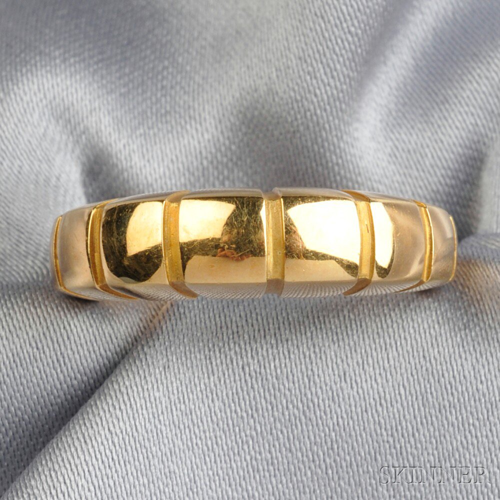 Appraisal: kt Gold Ring Van Cleef Arpels France the tapered band