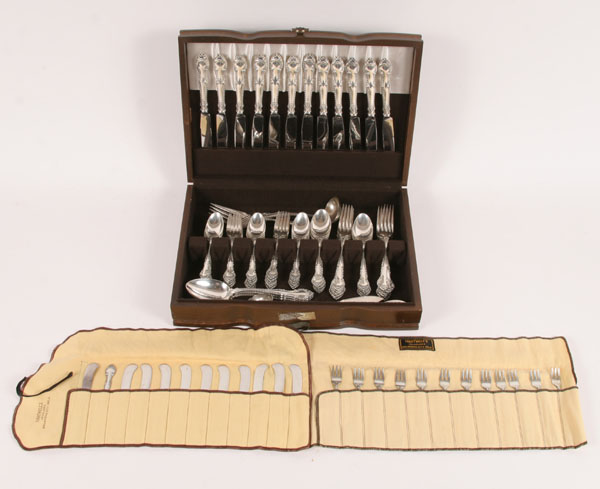 Appraisal: Gorham sterling flatware set in the English Gadroon pattern Set