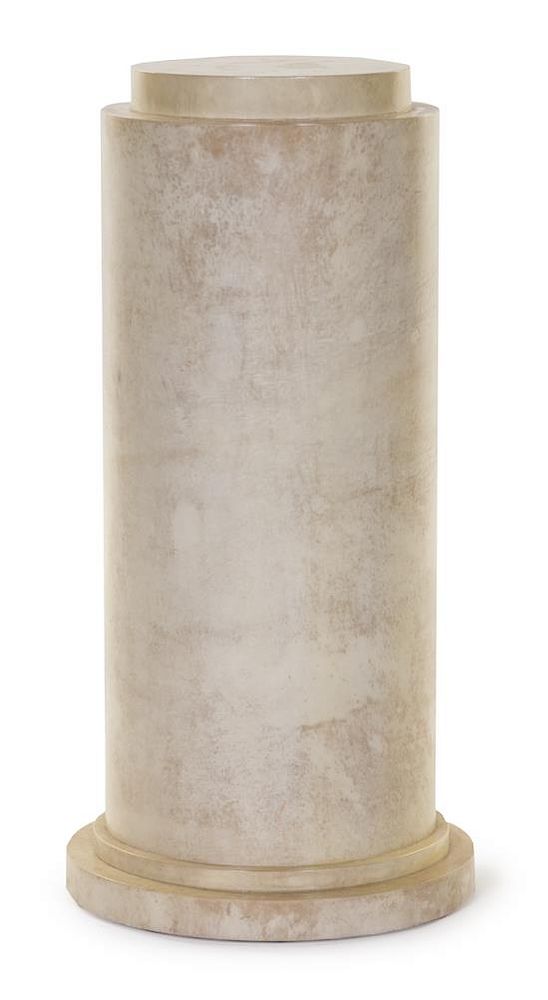 Appraisal: Art Deco Style American Late th Century Pedestal Column Mattaliano