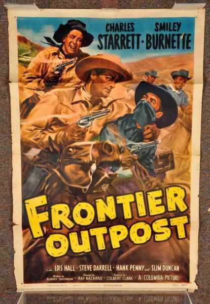 Appraisal: Lot of Movie Posters Description Includes Juggernaut Rendes-Vous Frontier Outpost