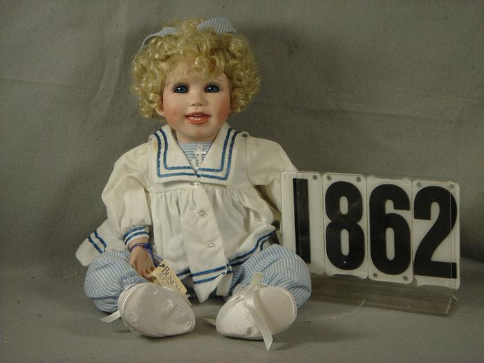 Appraisal: Heritage Dolls Hamilton Collection Michelle Doll porcelain and cloth doll