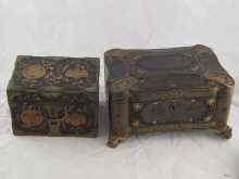 Appraisal: An early th century Japanese lacquer caddy box approx x