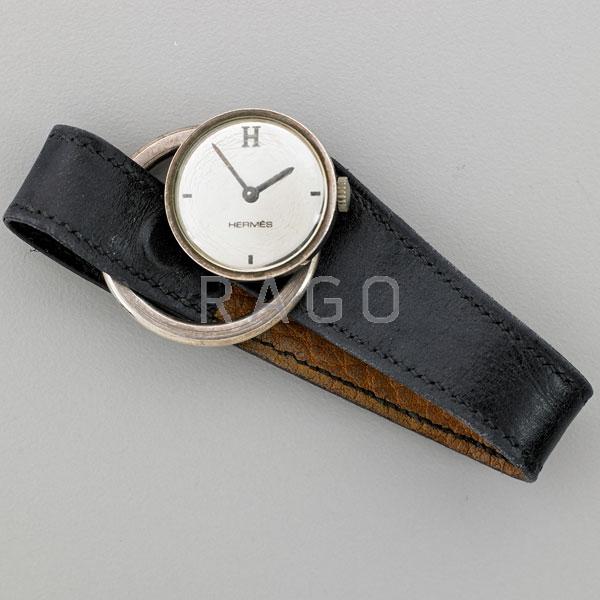 Appraisal: LADIES HERMES WRISTWATCH Condition Report