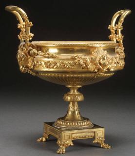 Appraisal: FINE FRENCH GILT BRONZE JARDIENERE A VERY FINE FRENCH NEO-CLASSIC