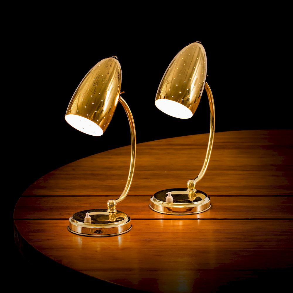 Appraisal: Itsu A pair of very nice table lamps designed by