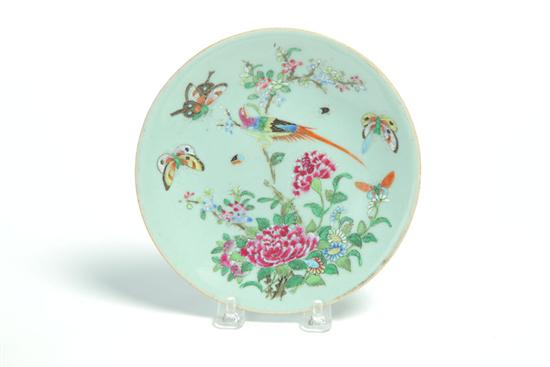 Appraisal: CELADON PLATE China nd half- th century porcelain Celadon glaze