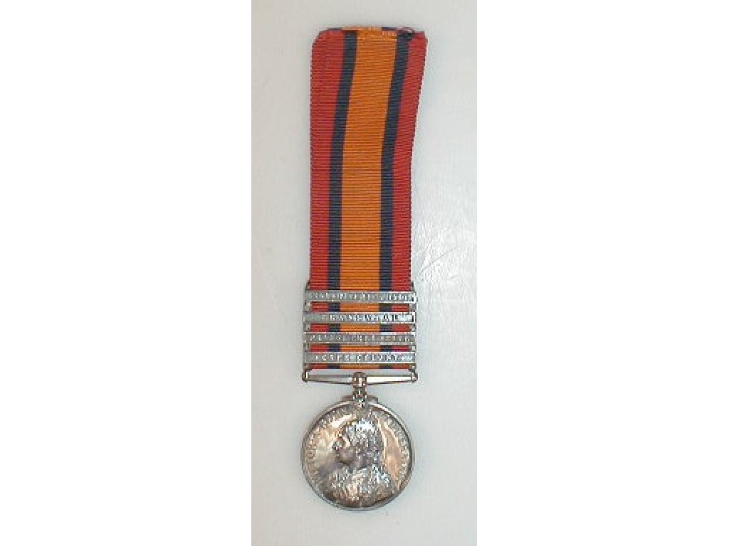 Appraisal: South Africa campaign medal inscribed TRP J J R SMYTHE