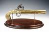 Appraisal: BRASS PISTOL - Extremely rare large all brass boxlock pistol