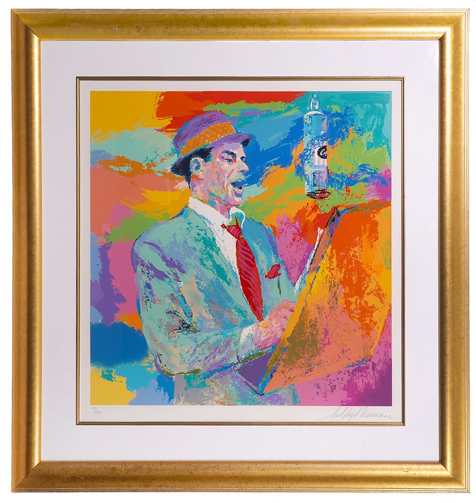 Appraisal: Leroy Neiman 'Sinatra Duets' Color Serigraph Leroy Neiman America -