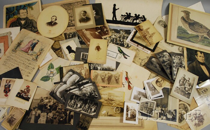 Appraisal: Group of th and Early th Century Photography Ephemera and