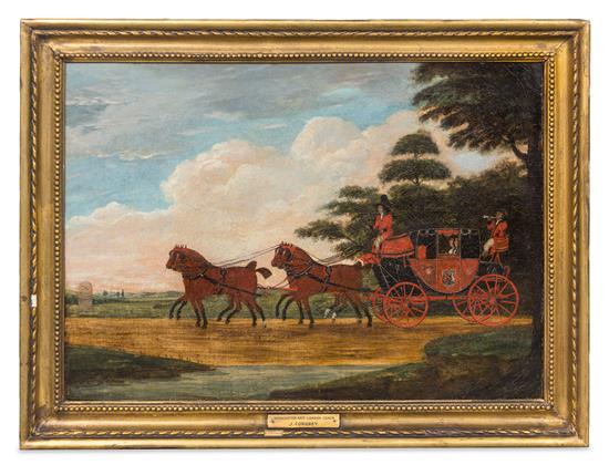 Appraisal: Sale Lot Attributed to John Cordrey British - Miles from