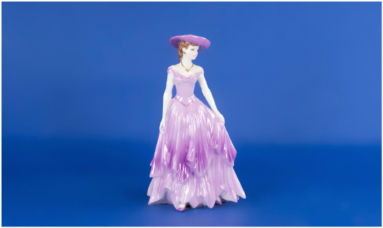 Appraisal: Coalport Figure Diana Issued Height Inches Complete With Box