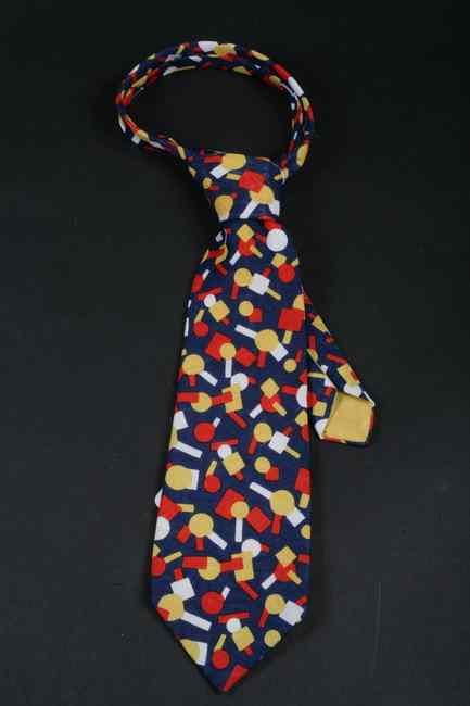 Appraisal: VINTAGE SCHIAPARELLI SILK TIE s made expressly for The Hecht