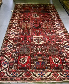 Appraisal: A Qum style wool carpet cm long cm wide