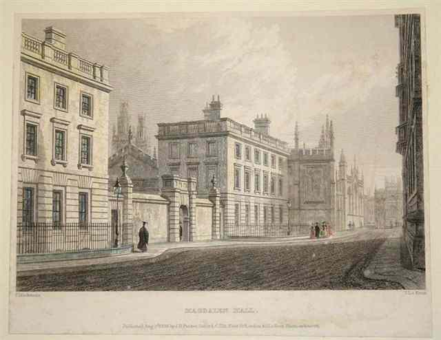 Appraisal: J H PARKER Pubs A collection of Oxford College engravings