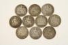 Appraisal: COINS - Lot of ten dimes G-F