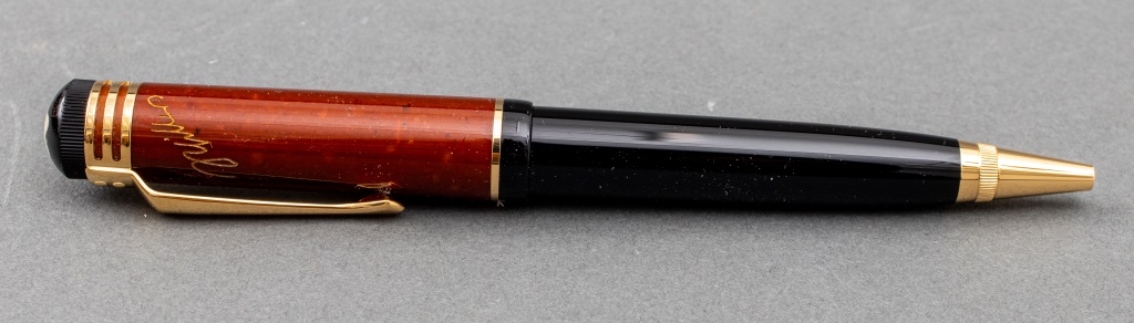 Appraisal: MONTBLANC 'FRIEDRICH SCHILLER' BALLPOINT PEN Montblanc Meisterstuck 'Friedrich Schiller' Limited