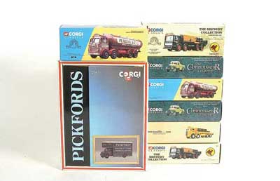 Appraisal: Corgi Classics a group of Commercials - to include Leyland