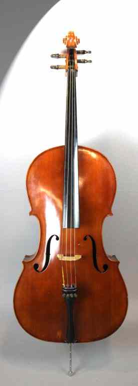 Appraisal: Suzuki Cello German BowFull size cello with German bow and