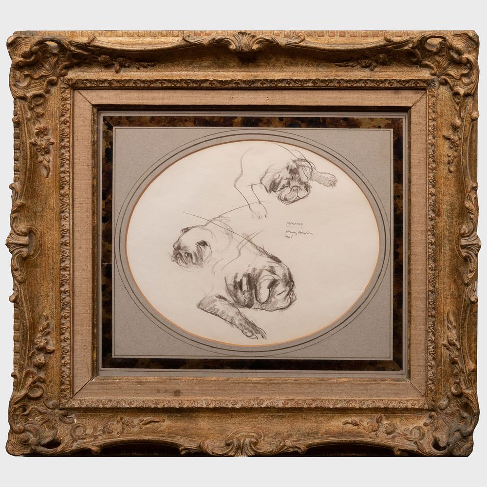 Appraisal: Henry Koehler - Study for the Duke of Windsor's Pug