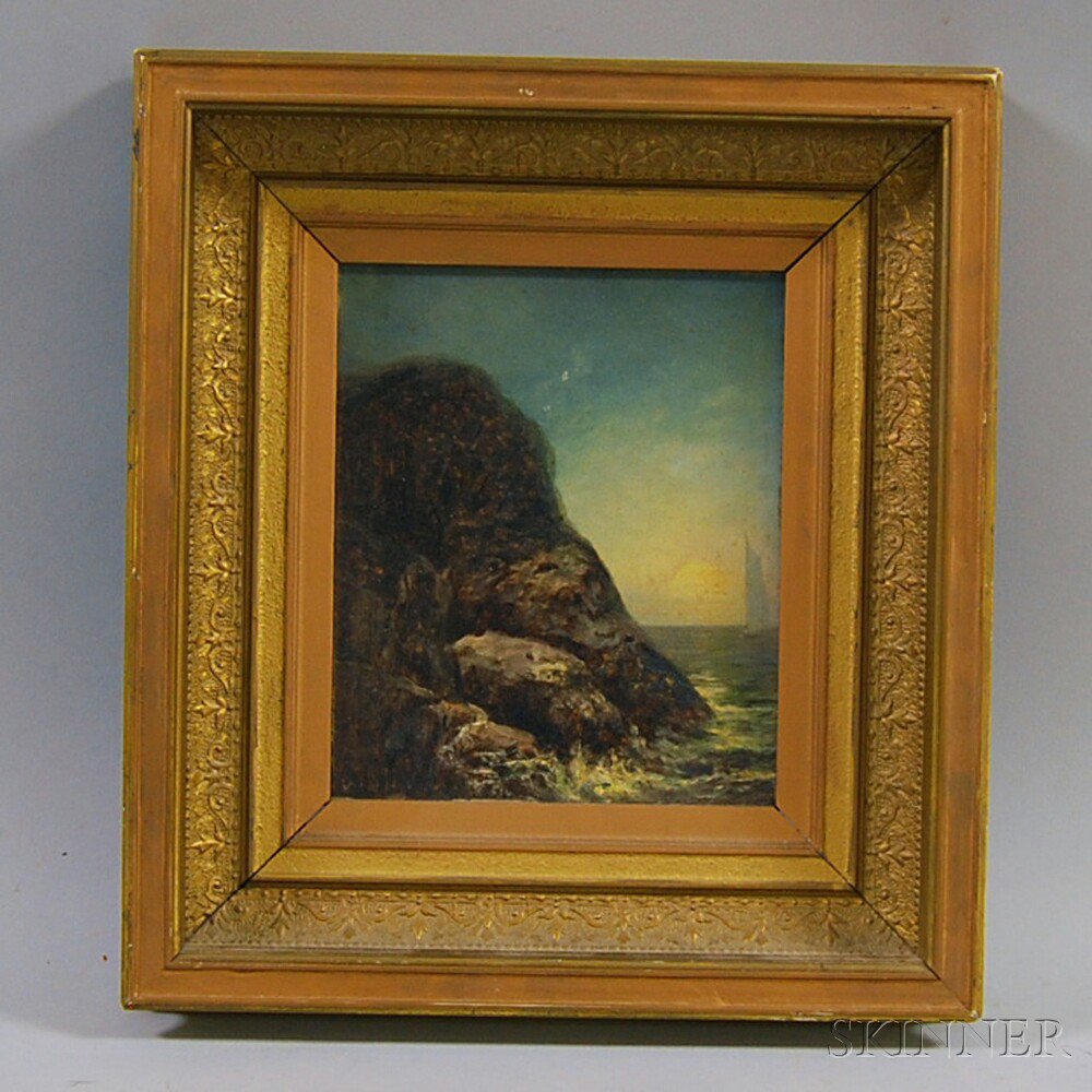 Appraisal: William Henry Harry Hilliard American - Gloucester Study Signed and