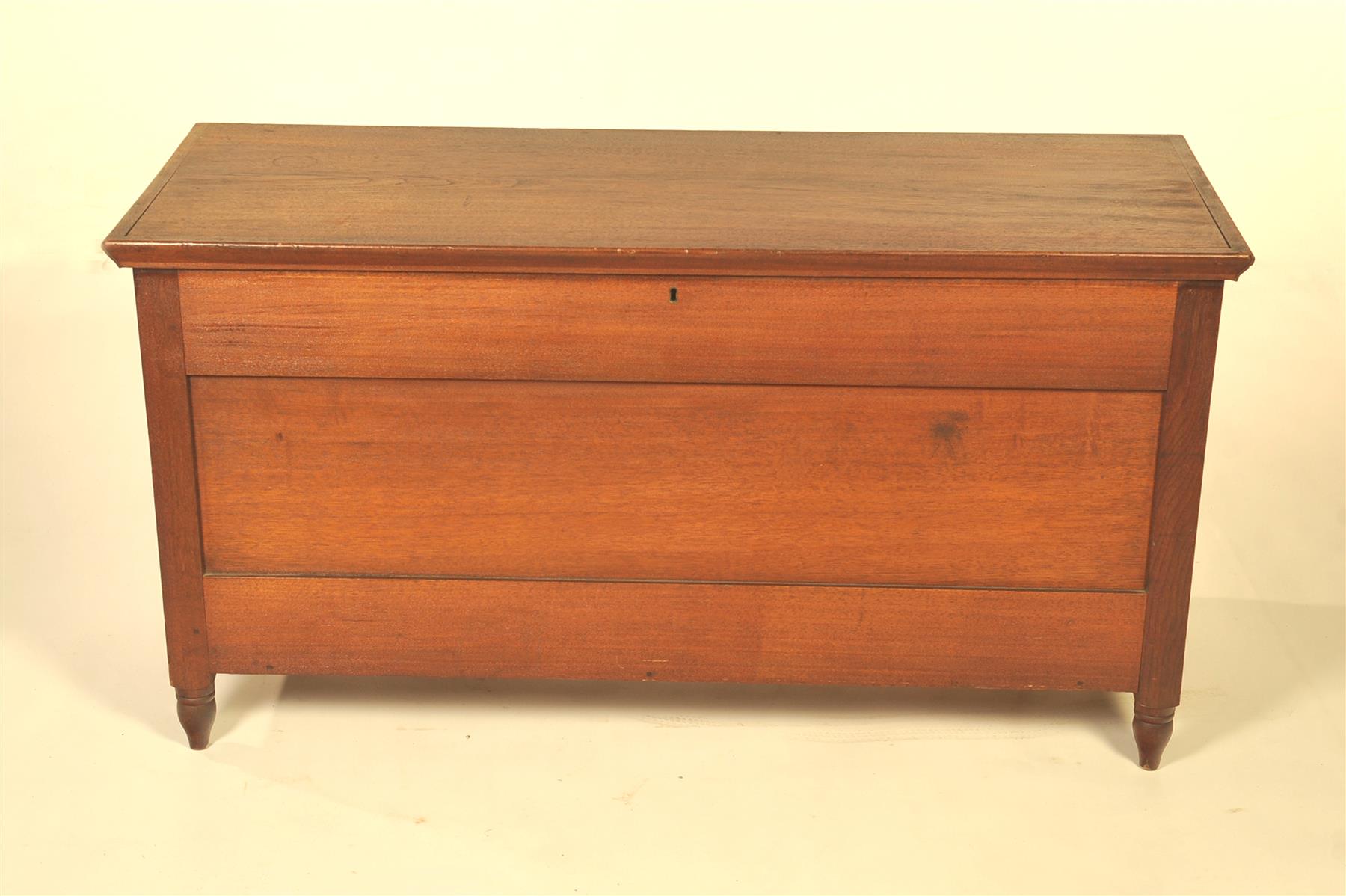 Appraisal: MIAMI COUNTY OHIO BLANKET CHEST Second quarter- th century walnut