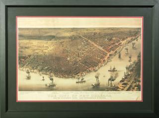 Appraisal: After Currier and Ives The City of New Orleans a