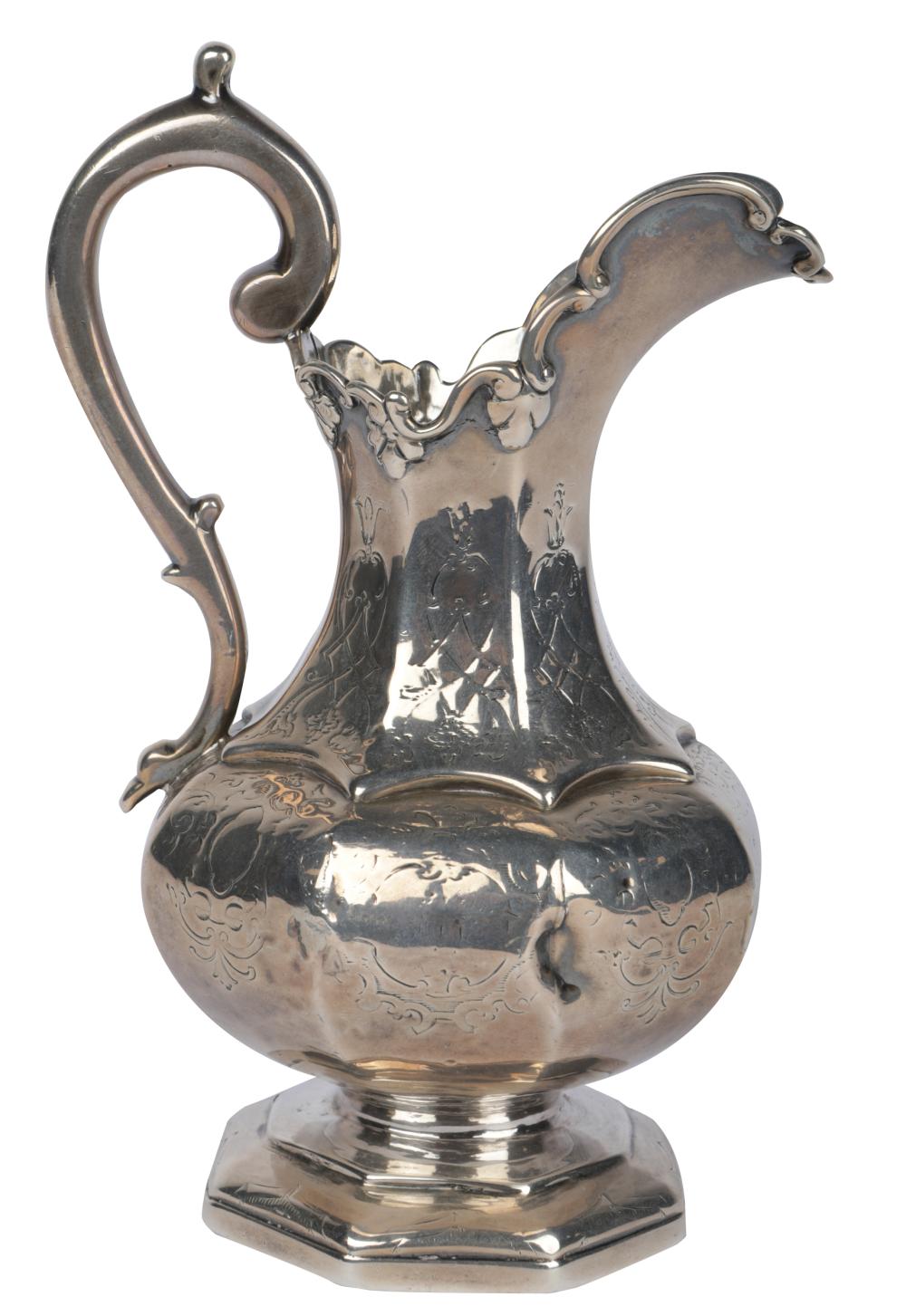 Appraisal: VICTORIAN STERLING EWERSamuel Hayne and Dudley Cater London approximately grams