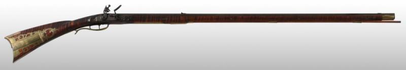 Appraisal: Kentucky Rifle Description OL - BL TB Octagonal LM Flintlock