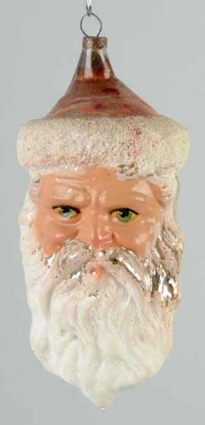 Appraisal: Dark Complexion Santa Head Description German Condition Excellent