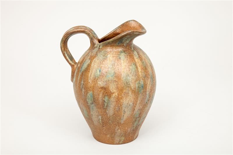 Appraisal: Pitcher Pierre-Joseph Biron c Stoneware incised 'Biron ' in From