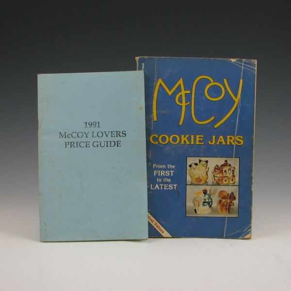 Appraisal: McCoy Cookie Jars w McCoy Lovers Price Guide