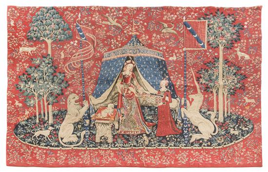 Appraisal: Sale Lot A French Wool Tapestry th century after the